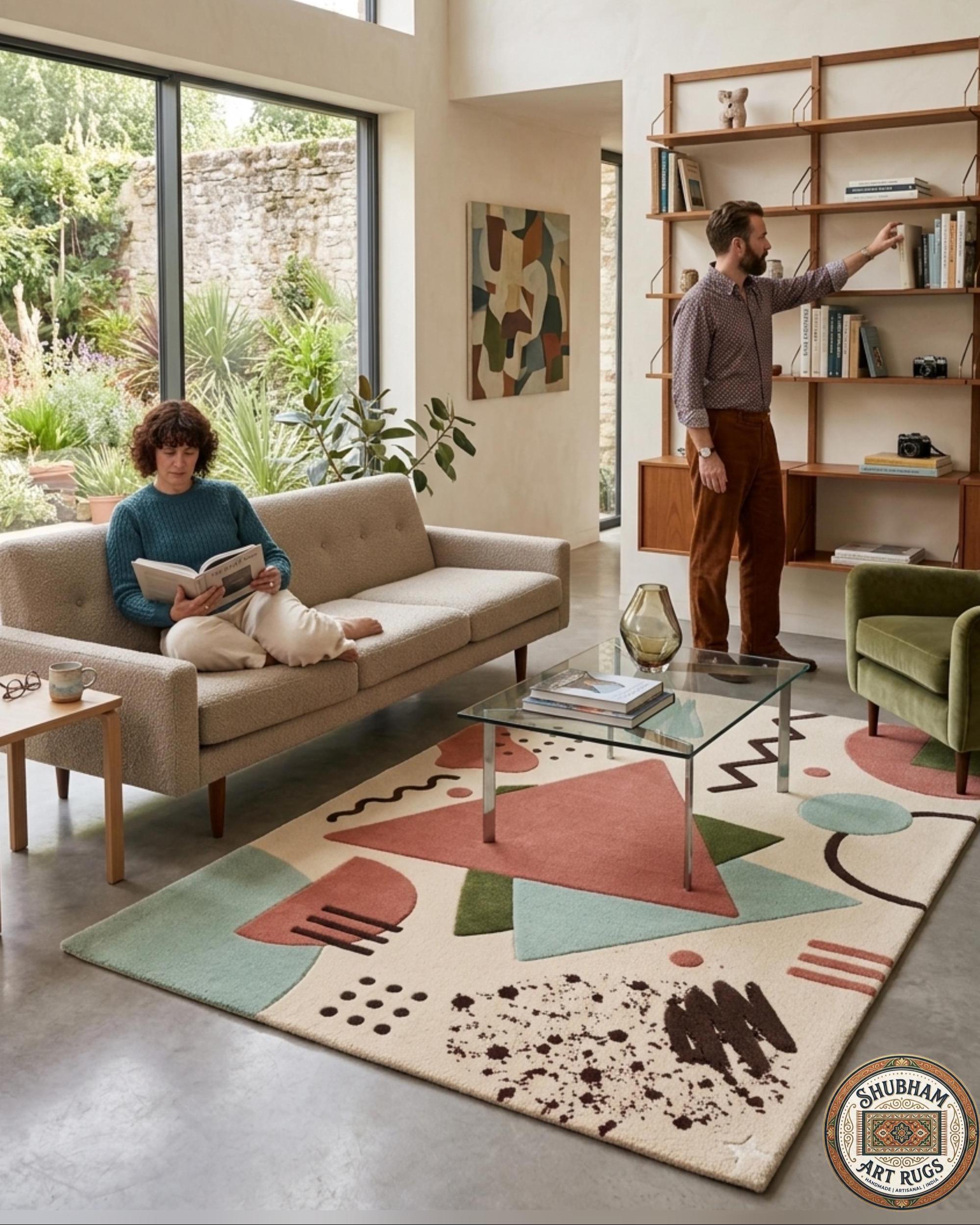 Modern Abstract Geometric Rugs